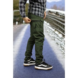 4317 - ERKEK SOFTSHELL TAKTİKAL PANTALON - HAKİ